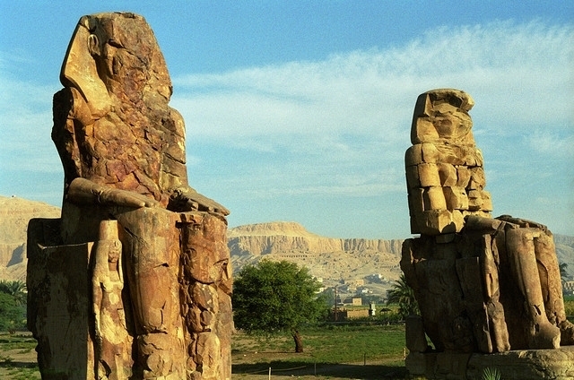 Colossi of Memnon in Luxor Colossi of Memnon in Luxor